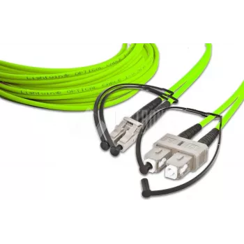 Lightwin LDP-50 LC-SC 2.0 OM5 cabo patch de fibra ótica duplex multimodo, LC para SC, OM5, 2 m