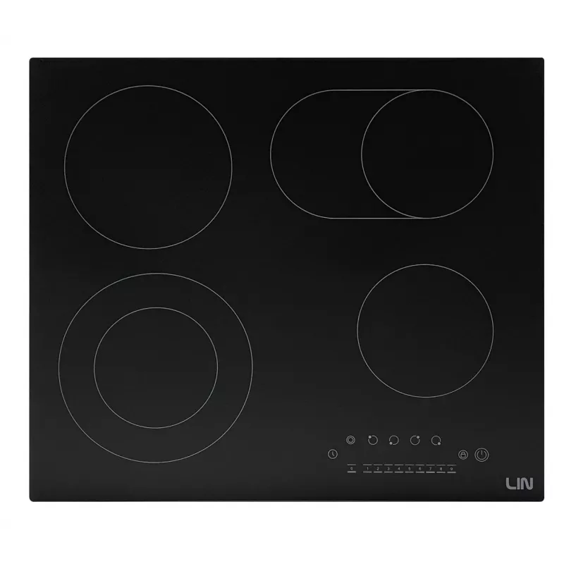 Placa vitrocerâmica LIN LC-B47200 com 4 zonas de cozedura e controlo tátil