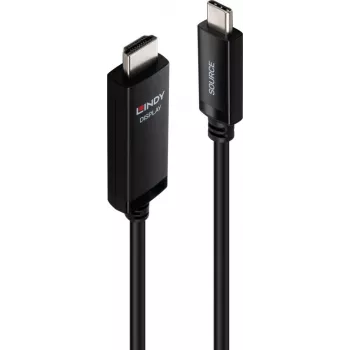 Lindy Cabo adaptador USB Type C para HDMI 8K60 de 1m (43433)