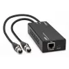 LINDY codificador de áudio XLR de 2 canais para Dante, PoE, AES67, 24-Bit/96kHz 70618