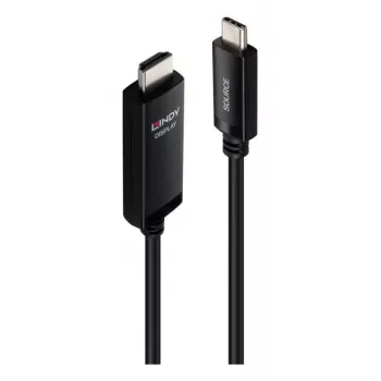 Cabo adaptador Lindy 5m USB Type-C para HDMI 8K60 (43436)