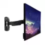 Suporte de parede fixo LINDY para um ecrã (preto, para monitores até 66 cm (26 polegadas), VESA 75x75/100x100)