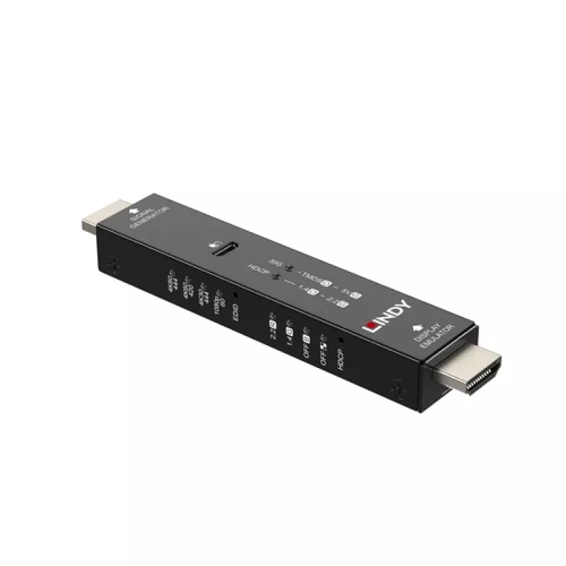 LINDY HDMI 4K60 gerador de sinal e emulador de ecrã 32683