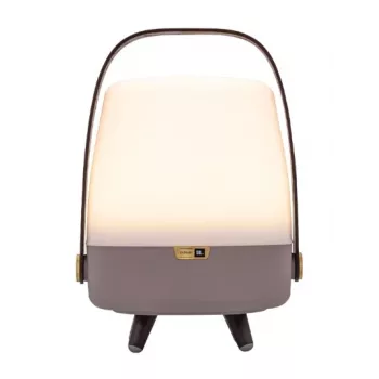 Lâmpada portátil LED Liteon Koody Lite-up Play Mini 2.0 Earth com altifalante JBL integrado
