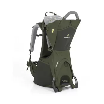 Transportador de criança LittleLife Adventurer S3, verde