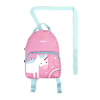 Mochila de criança pequena LittleLife Face Unicorn