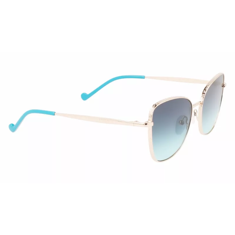 Óculos de sol LIU JO criança LJ3101S521771 rosa/violeta armação em acetato lentes cinzentas degradê UV400