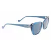 Óculos de sol de criança LIU JO LJ3608S531440 rosa quadrados armação de acetato cinzento lentes degradê UV400