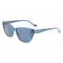 Óculos de sol de criança LIU JO LJ3608S531440 rosa quadrados armação de acetato cinzento lentes degradê UV400