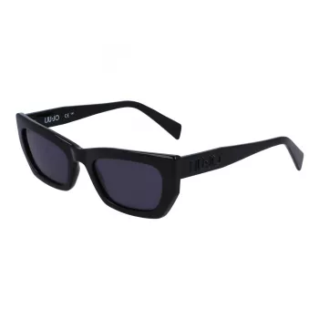 LIU JO LJ790S5221001 Óculos de sol de mulher Butterfly preto cinzento degradê 52mm