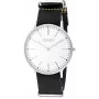 LIU JO relógio de quartzo analógico homem TLJ965 aço inoxidável mostrador azul 41mm