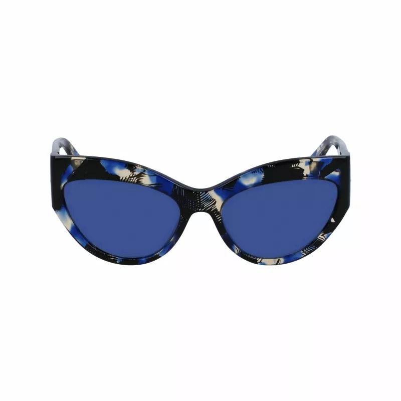 Óculos de sol de mulher LIU JO LJ787S-19 Butterfly cat-eye preto cinzento degradê 55/17/140 mm