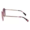 LIU JO Óculos de sol de mulher borboleta cat eye Havana castanho degradê UV400
