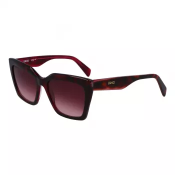 LIU JO Óculos de sol de mulher Butterfly LJ795S5418261 Havana castanho degradê UV400
