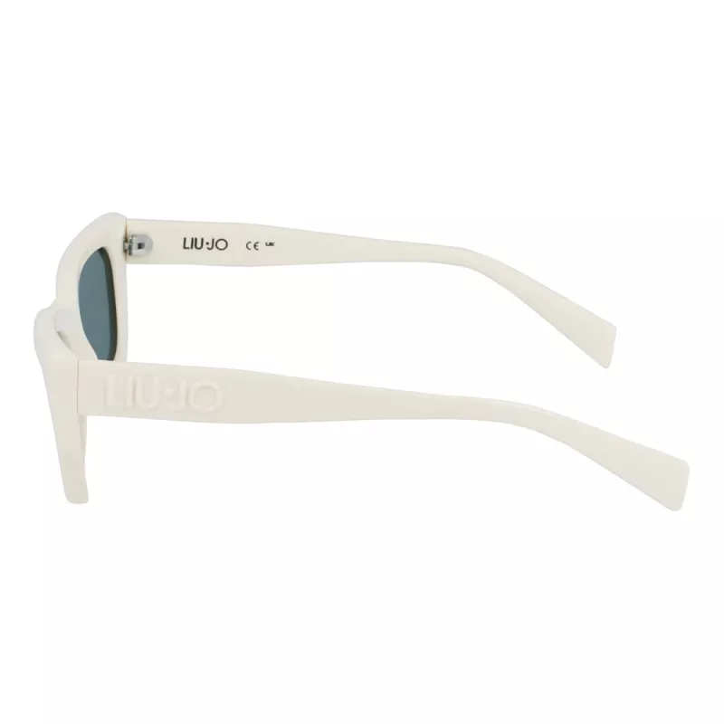 Óculos de sol LIU JO mulher Cat-Eye LJ790S 5221101 preto acetato cinzento lentes degradê 52 mm