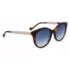 Óculos de sol de mulher LIU JO LJ765S-242 Butterfly/Cat-Eye Havana 54mm
