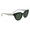 Óculos de sol de mulher LIU JO LJ782S-300 Havana castanho degradê 53 mm