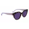 Óculos de sol LIU JO mulher LJ782S-516 formato cat-eye - Pink Havana, castanho degradê, 53 mm