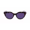 Óculos de sol LIU JO mulher LJ782S-516 formato cat-eye - Pink Havana, castanho degradê, 53 mm