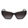 Óculos de sol de mulher LIU JO LJ794S - Armação preta lentes cinzentas 54 mm