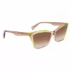 Óculos de sol cat eye para mulher LIU JO LJ796S-279 Havana castanho degradê 58 mm