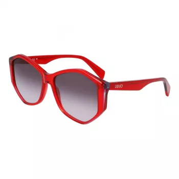 Óculos de sol de mulher LIU JO LJ797S5715623 Borboleta Cat-Eye Havana Castanho degradê 57 mm