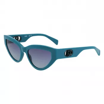 Óculos de sol de mulher LIU JO LJ800S-423 Cat Eye Havana Castanho degradê 54 mm