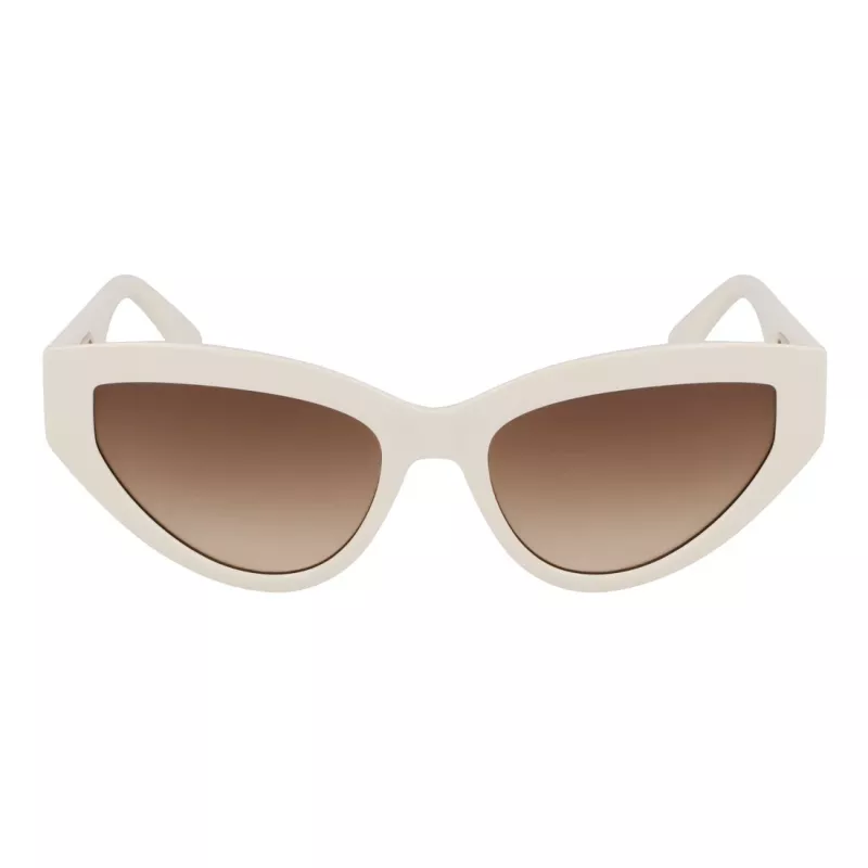 Óculos de sol de mulher LIU JO LJ800S Butterfly cat-eye Havana acetato castanho degradê UV400