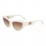 Óculos de sol de mulher LIU JO LJ800S Butterfly cat-eye Havana acetato castanho degradê UV400