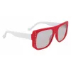 Óculos de sol de mulher LIU JO LJ731S-525 Havana acetato armação borboleta lentes castanhas degradê 55 mm