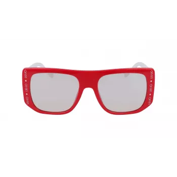 Óculos de sol de mulher LIU JO LJ731S-525 Havana acetato armação borboleta lentes castanhas degradê 55 mm