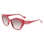 Óculos de sol de mulher LIU JO LJ756S-601 Havana acetato castanho degradê 53 mm