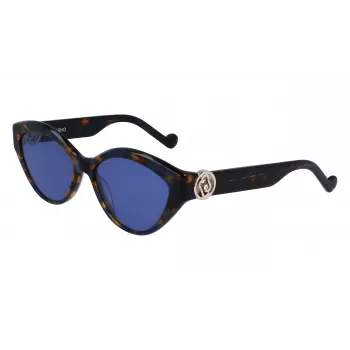Óculos de sol de mulher LIU JO LJ767SR-460 armação de acetato proteção UV400 56mm