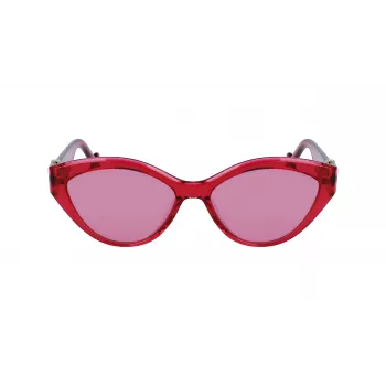 Óculos de sol LIU JO mulher LJ767SR-525 Havana castanho degradê quadrados 56 mm
