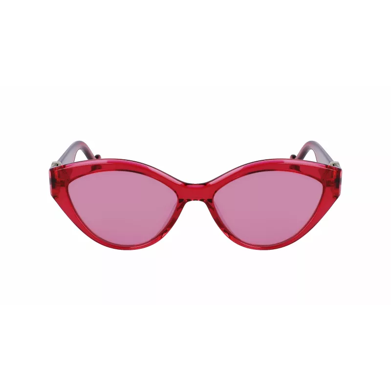 Óculos de sol LIU JO mulher LJ767SR-525 Havana castanho degradê quadrados 56 mm