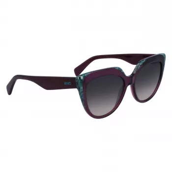 Óculos de sol de mulher LIU JO LJ783S-513 Havana castanho borboleta acetato 55mm