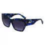 Óculos de sol para mulher LIU JO LJ785S-424 azul borboleta cat eye 61 mm