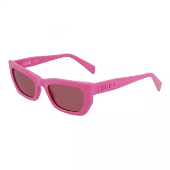 Óculos de sol de mulher LIU JO LJ790S5221610 - armação preta, lentes cinzentas, 52 mm