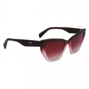 Óculos de sol de mulher LIU JO LJ794S-207 Havana acetato castanho degradê 54 mm