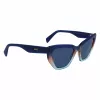 Óculos de sol de mulher LIU JO LJ794S-439 armação borboleta azul UV400
