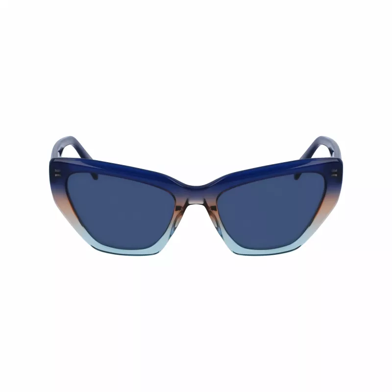 Óculos de sol de mulher LIU JO LJ794S-439 armação borboleta azul UV400