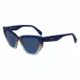 Óculos de sol de mulher LIU JO LJ794S-439 armação borboleta azul UV400