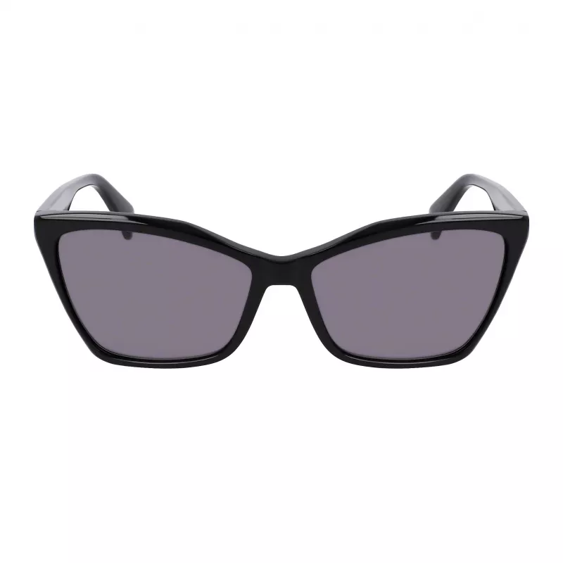 LIU JO óculos de sol mulher LJ796S-001 armação em acetato borboleta/cat-eye lentes cinzentas 58 mm