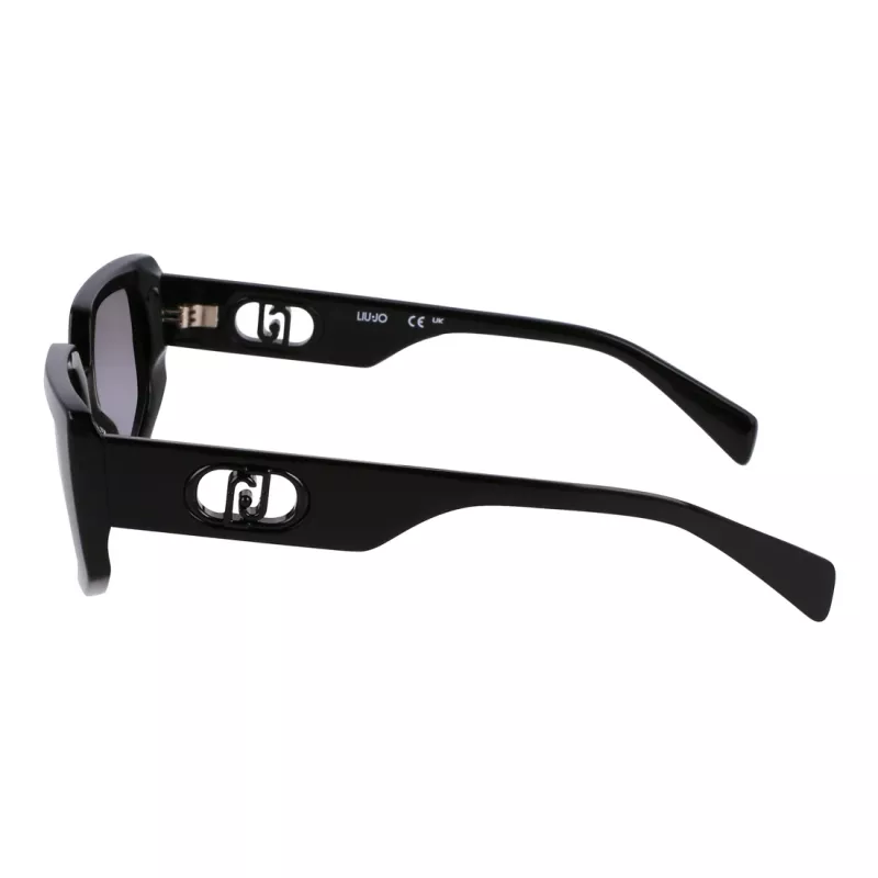 Óculos de sol LIU JO mulher LJ801S5515001 preto/cinzento borboleta oversized