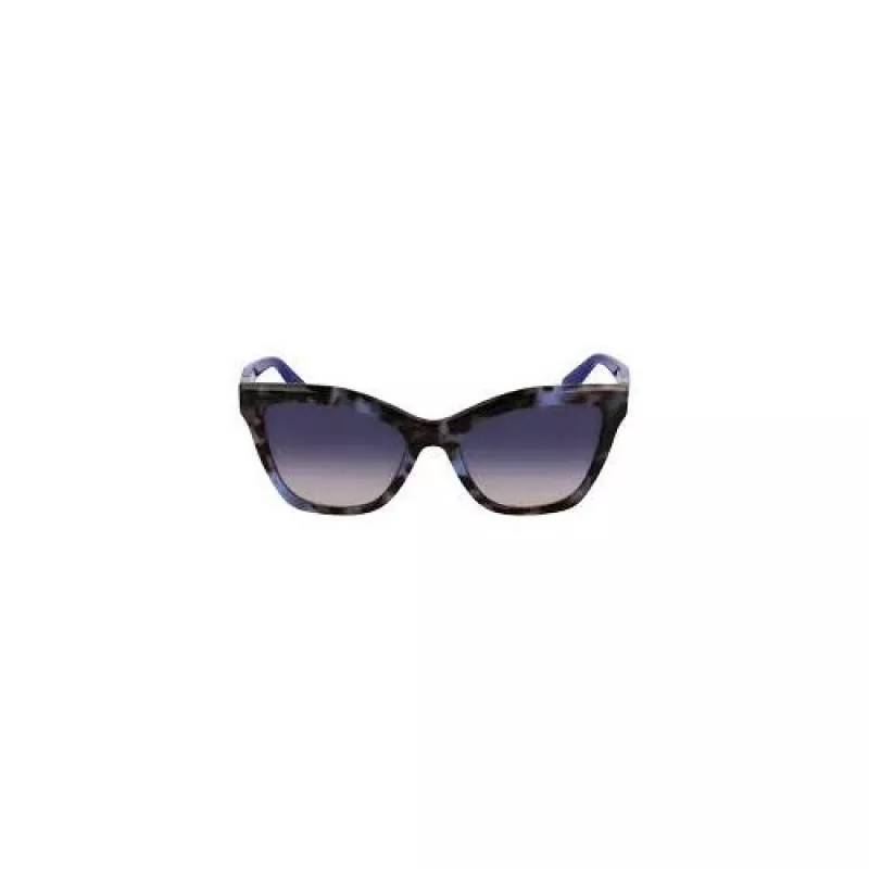 LIU JO Óculos de sol para mulher LJ804S-430 Havana Acetato armação retangular lentes degradê castanhas 54mm