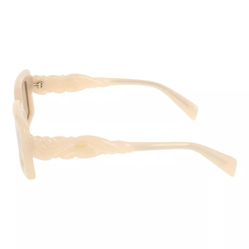 Óculos de sol de mulher LIU JO LJ806S5221272 - armação de acetato geométrica, proteção UV400, 52 mm