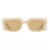 Óculos de sol de mulher LIU JO LJ806S5221272 - armação de acetato geométrica, proteção UV400, 52 mm
