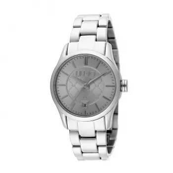 LIU JO Relógio para mulher TLJ884 34mm Prateado Aço inoxidável Quartzo