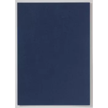 LMG Signaltechnologie UMBR300-DBL folhas de cobertura para encadernação, A4, textura de pele, azul-escuro, 300 g/m², 100 unid.