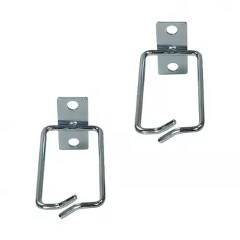 Guia de gestão de cabos LogiLink 19 polegadas 40 x 80 mm, aço, 2 unid.